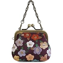 アジサイ窓口　　 京友禅薔薇　お越し口金がま口 Amazon | 京佑 がま口財布 がま口 親子がま口 小銭入れ 財布